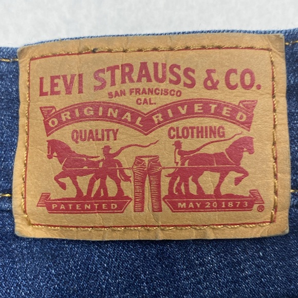 Women’s Levi’s brand denim Skinny Stretch Hi-waisted rise Jegging mom jeans 721 - Picture 3 of 6